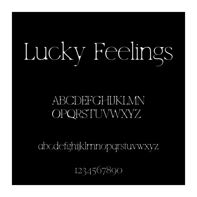 Lucky Feelings