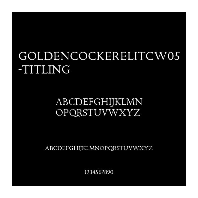 GoldenCockerelITCW05-Titling