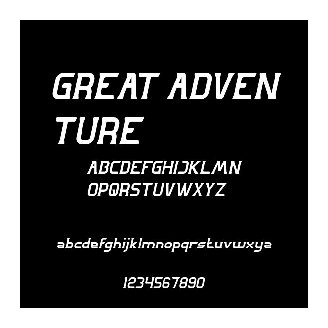 GREAT ADVENTURE