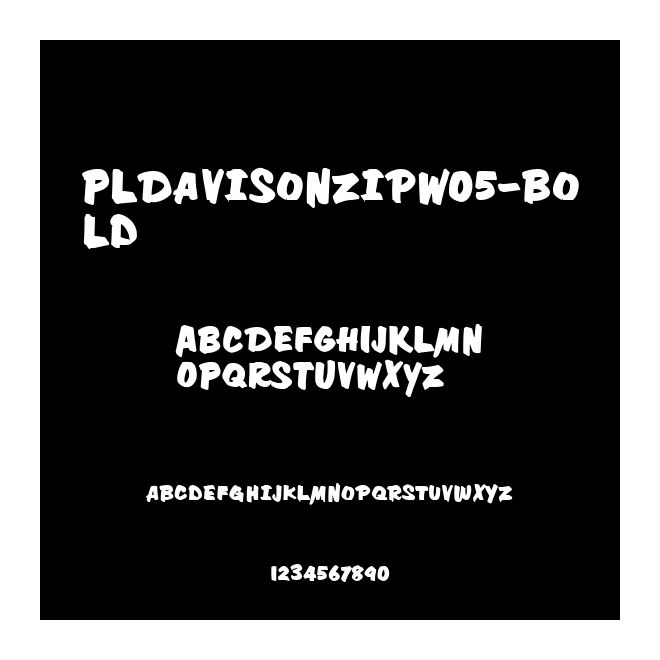 PLDavisonZipW05-Bold