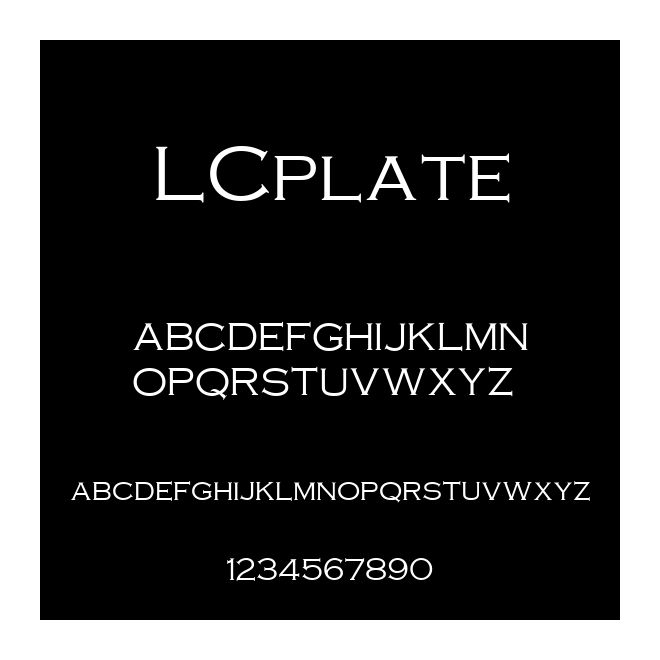 LCplate