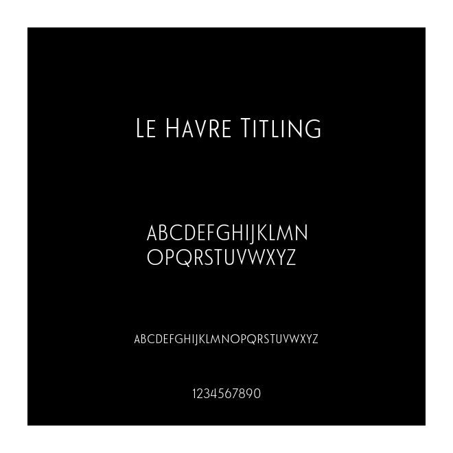 Le Havre Titling