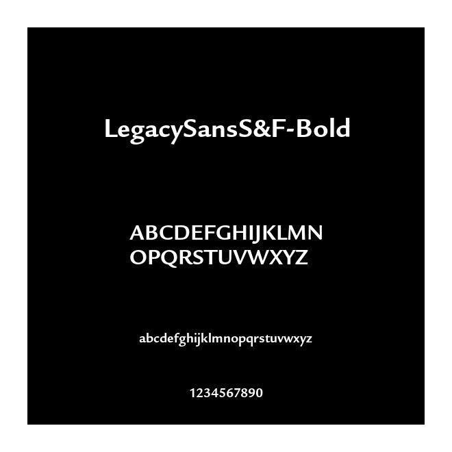 LegacySansS&F-Bold