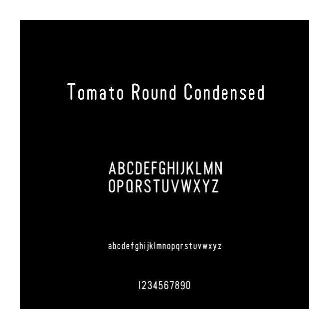 Tomato Round Condensed