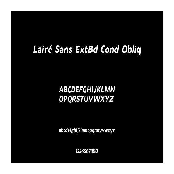 Lairé Sans ExtBd Cond Obliq