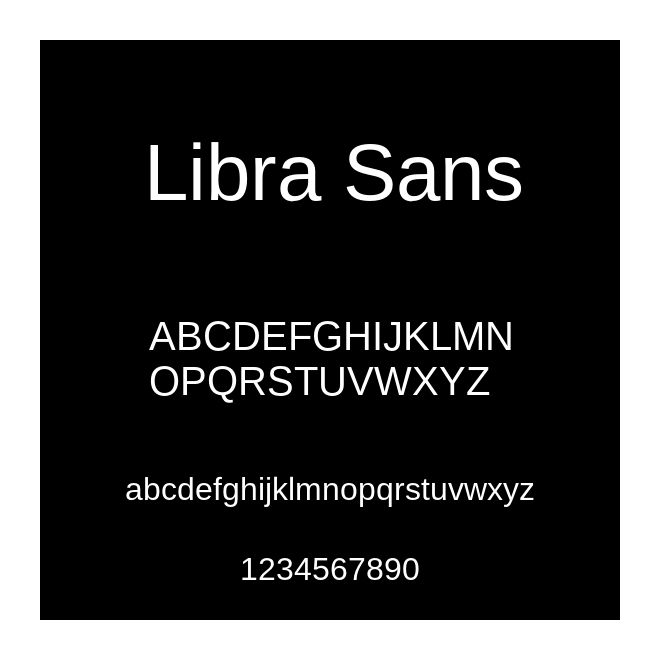 Libra Sans