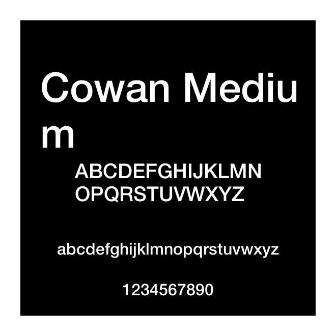 Cowan Medium