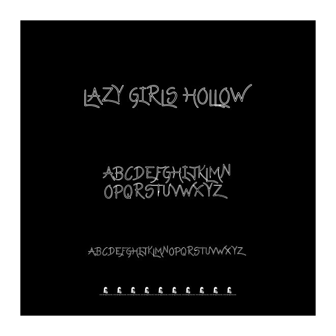 Lazy Girls hollow
