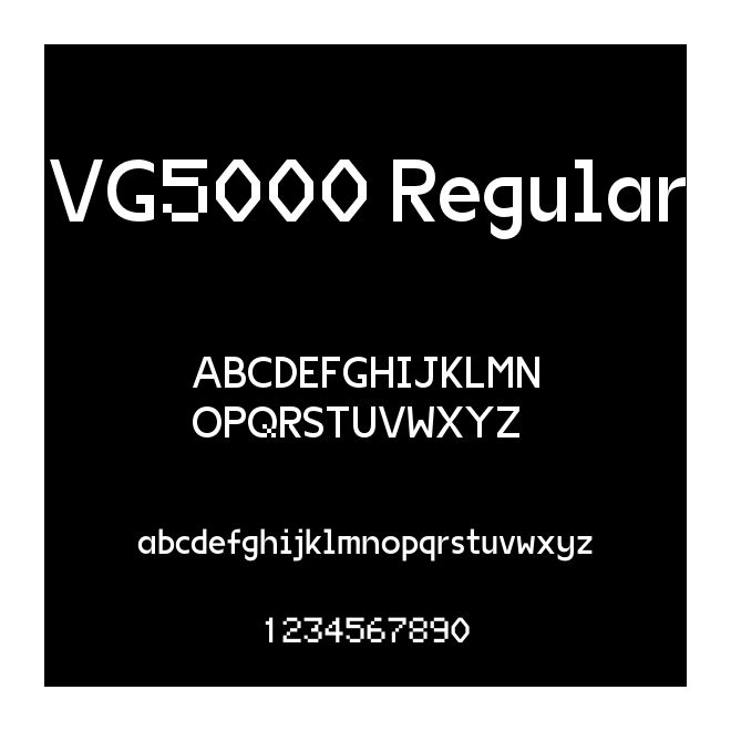 VG5000 Regular