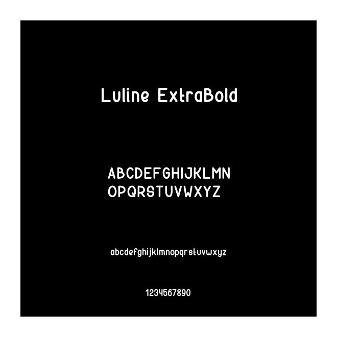 Luline ExtraBold