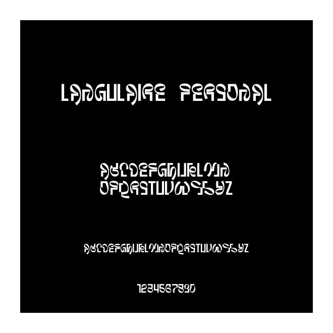 LANGULAIRE-PERSONAL