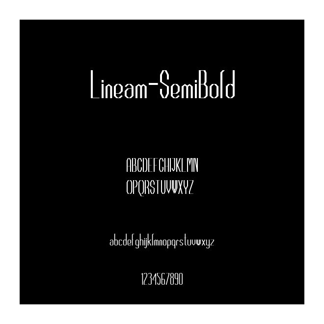 Lineam-SemiBold