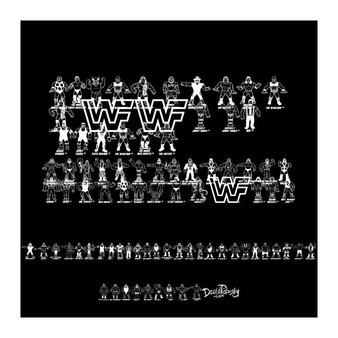 Retro Hasbro WWF Figures