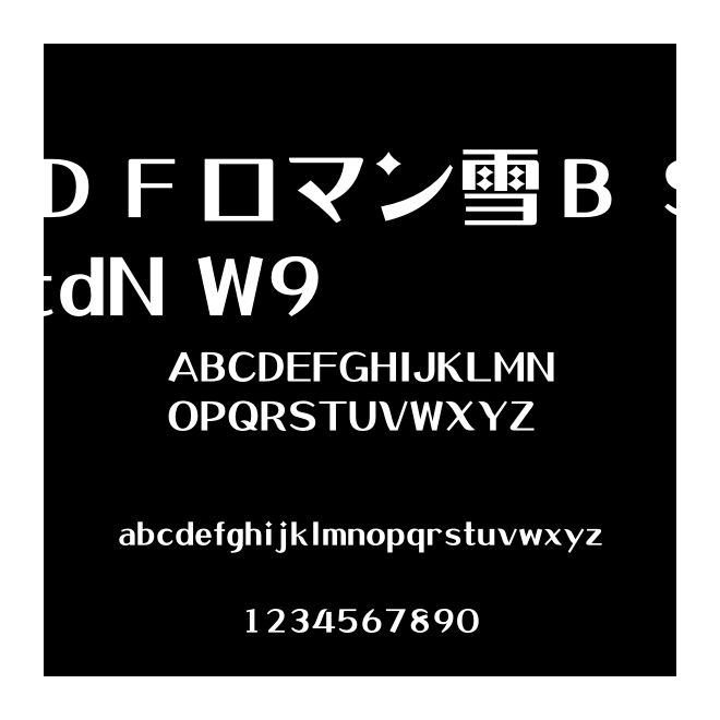 ＤＦロマン雪Ｂ StdN W9
