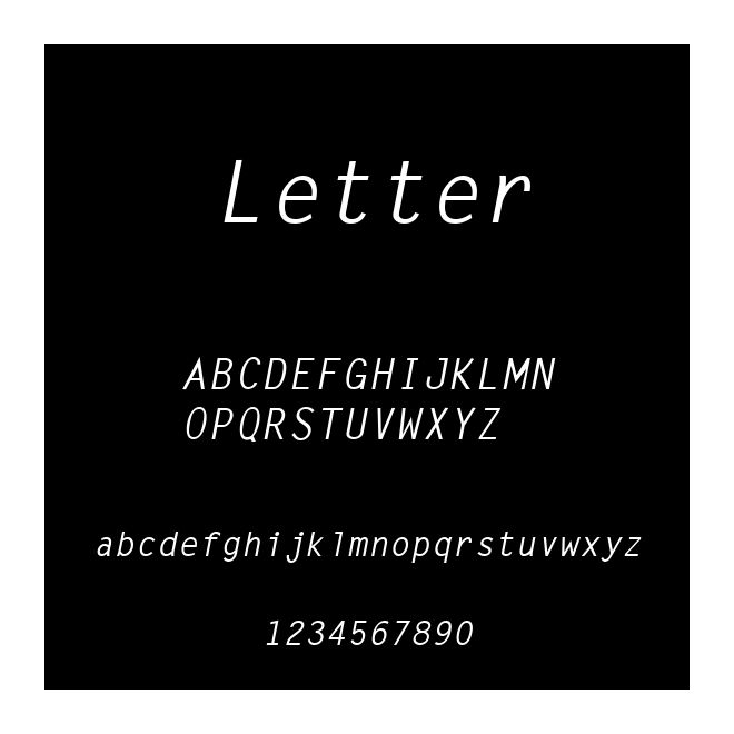 Letter