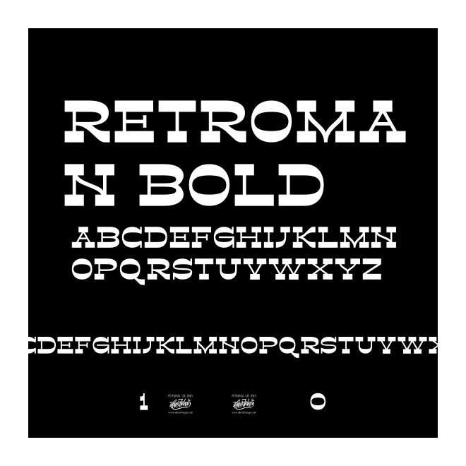 Retroman Bold