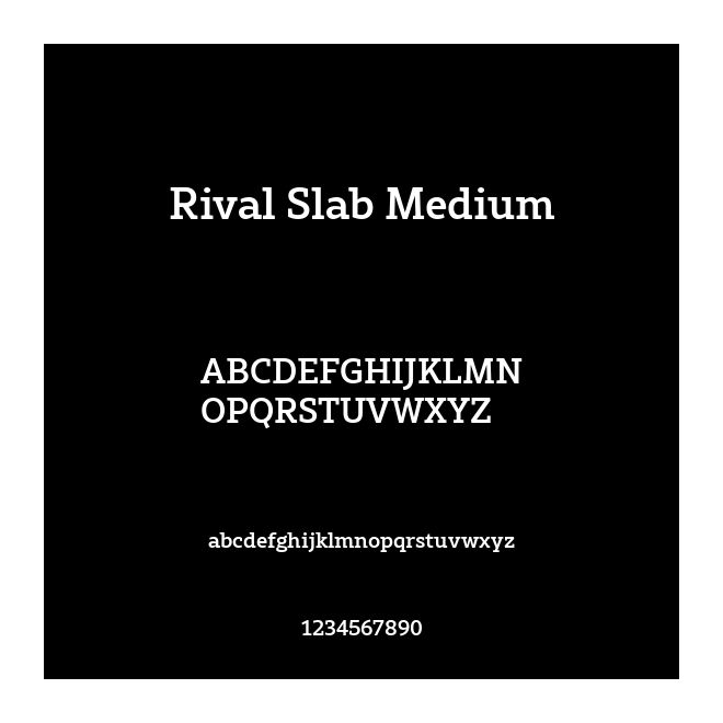 Rival Slab Medium