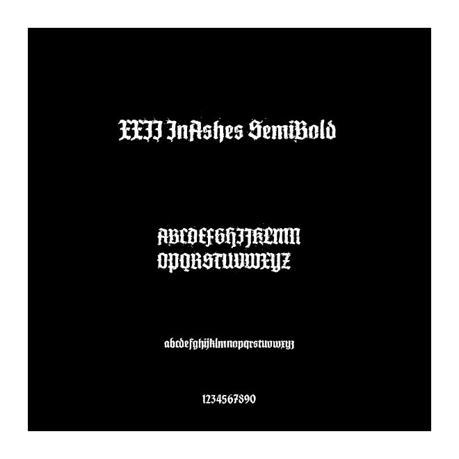 XXII InAshes SemiBold