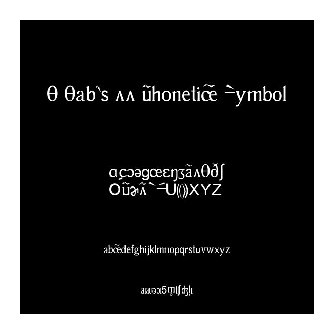 L Lab's KK Phonetic Symbol