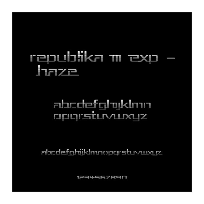 Republika III Exp - Haze