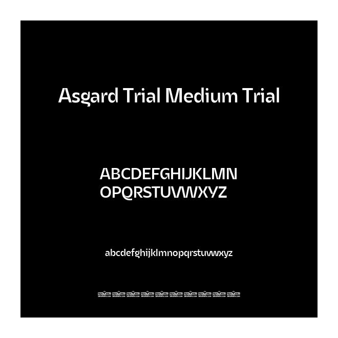Asgard Trial Medium Trial