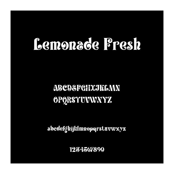 Lemonade Fresh