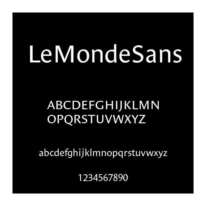 LeMondeSans