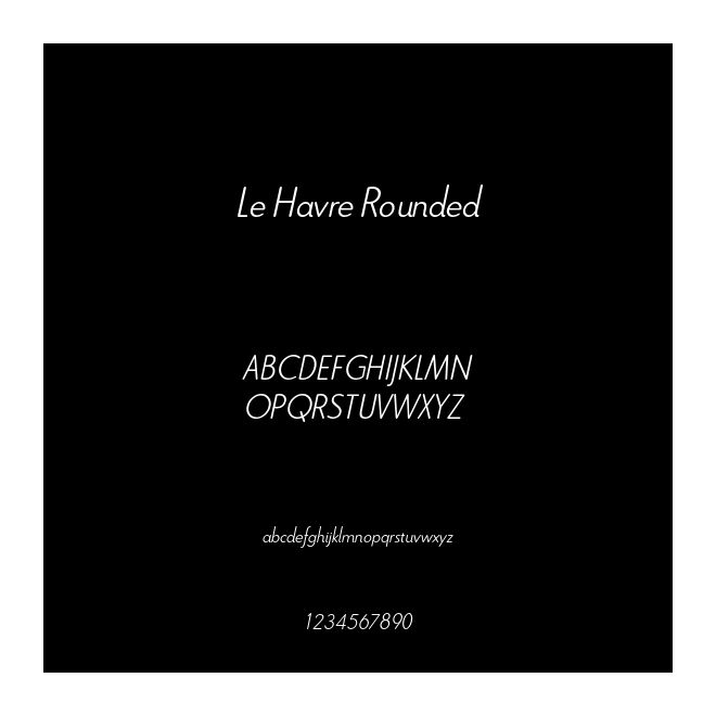 Le Havre Rounded
