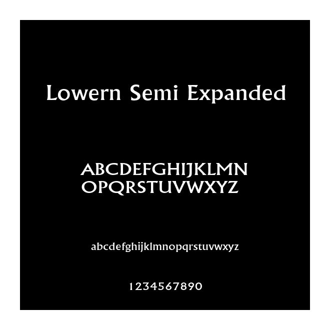 Lowern Semi Expanded