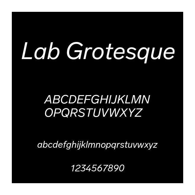 Lab Grotesque