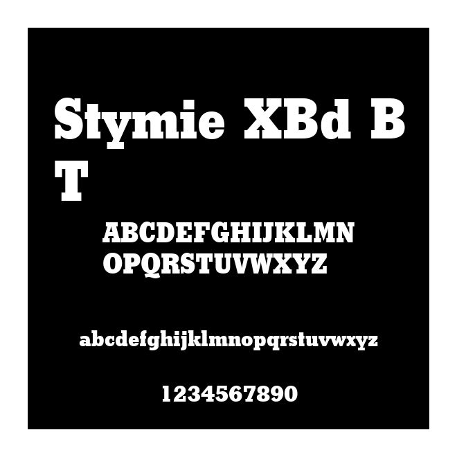 Stymie XBd BT