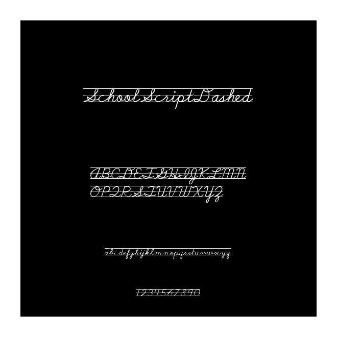 SchoolScriptDashed