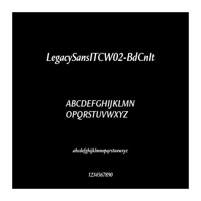 LegacySansITCW02-BdCnIt