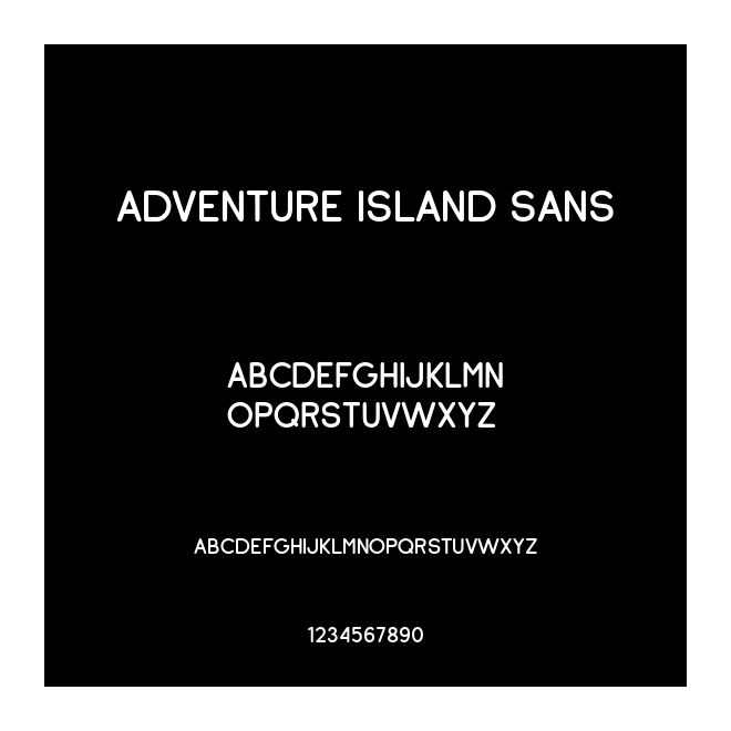 Adventure Island Sans