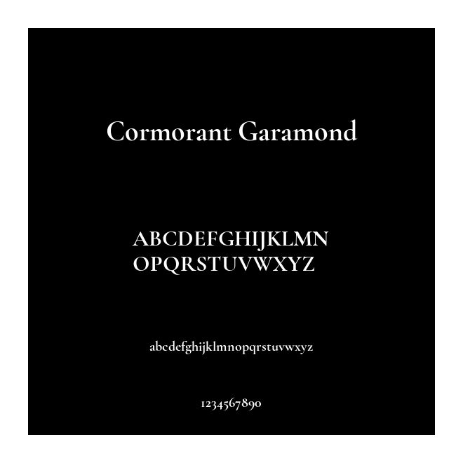 Cormorant Garamond