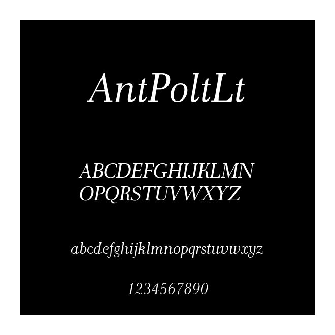 AntPoltLt