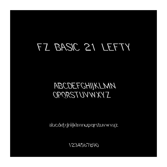FZ BASIC 21 LEFTY