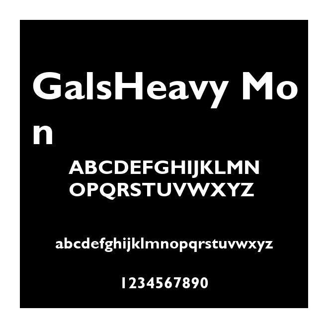 GalsHeavy Mon