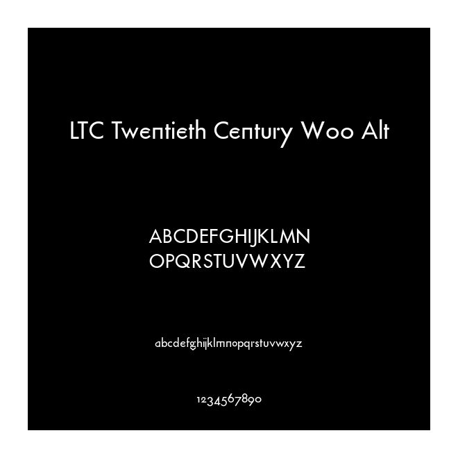 LTC Twentieth Century W00 Alt