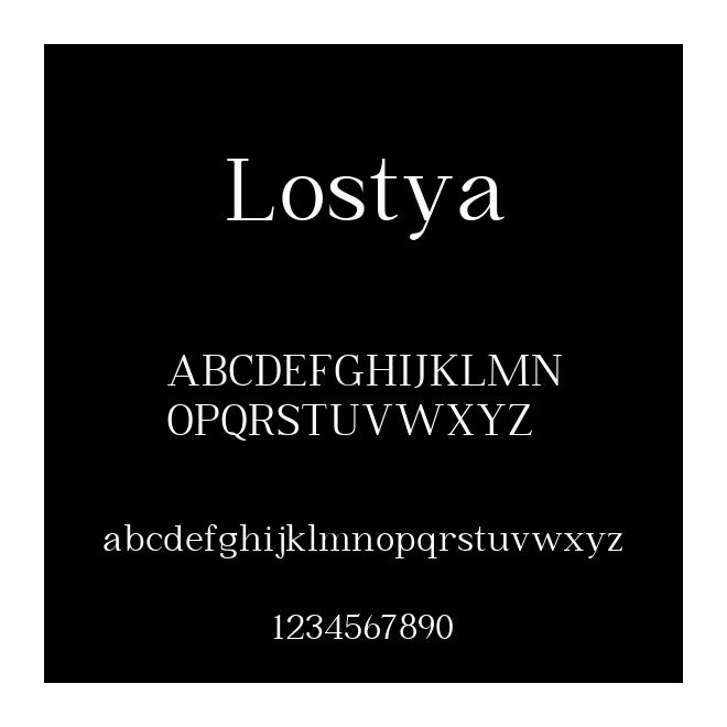 Lostya