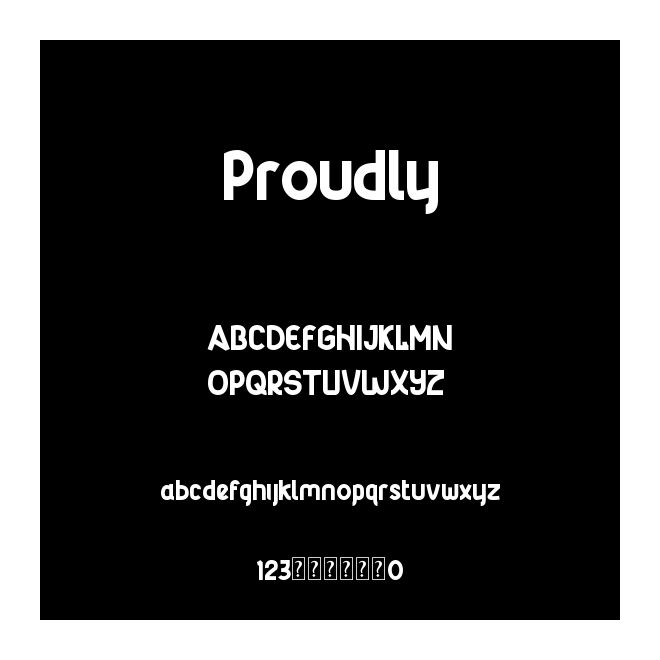 Proudly