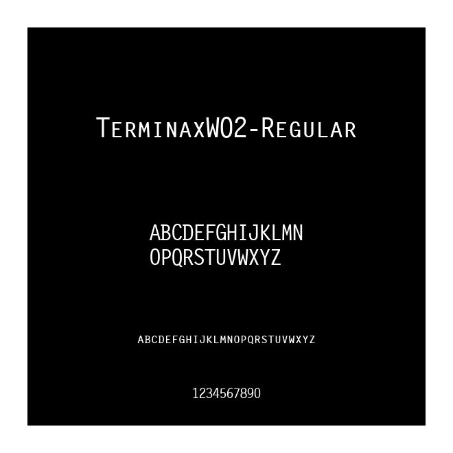 TerminaxW02-Regular