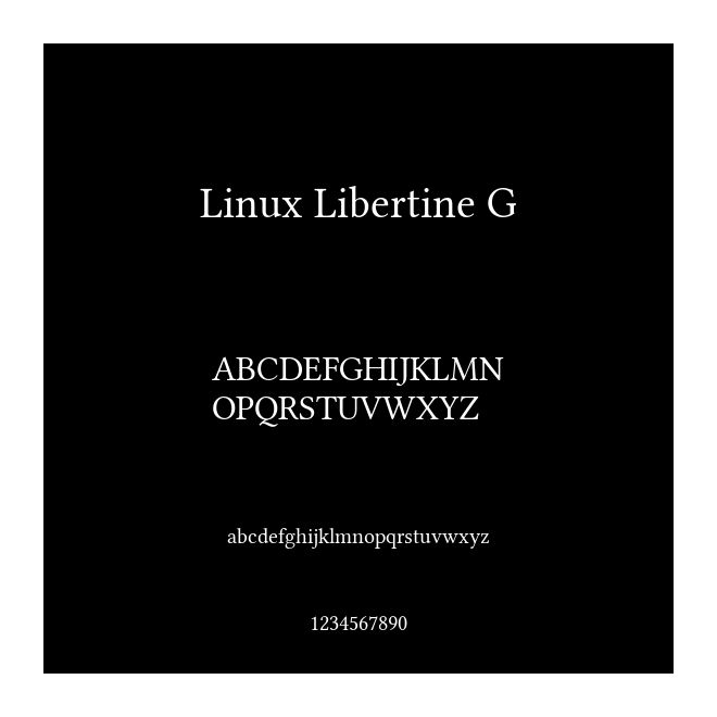 Linux Libertine G