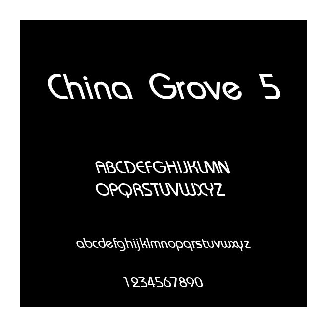 China Grove 5