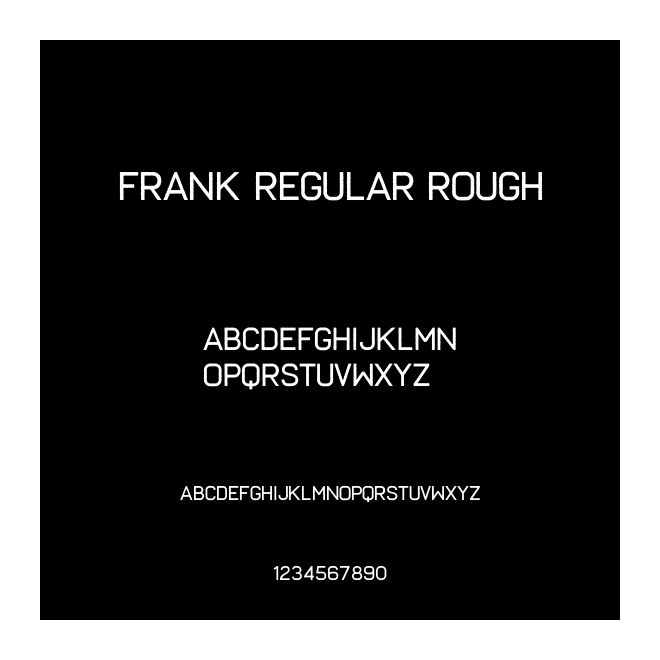 Frank Regular Rough