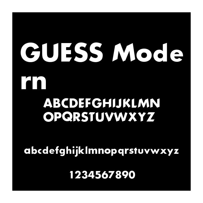 GUESS Modern