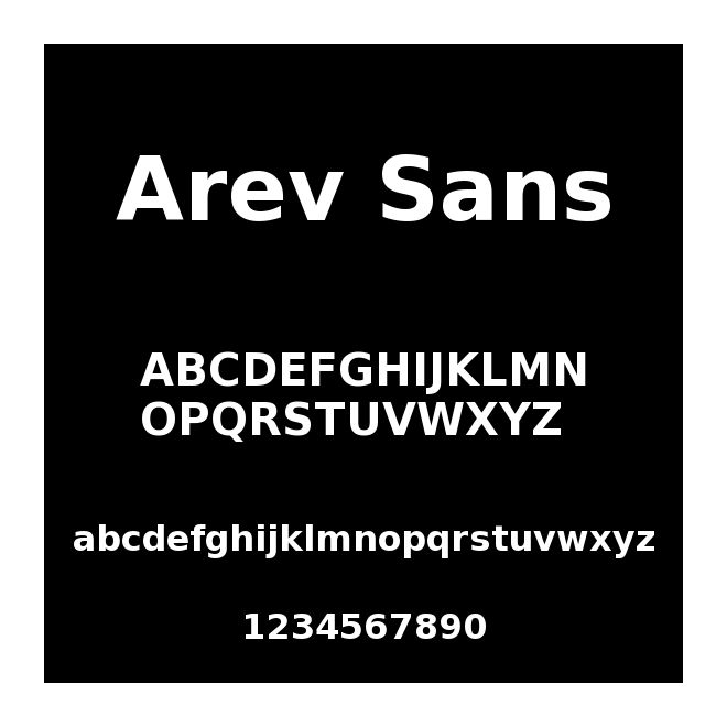 Arev Sans