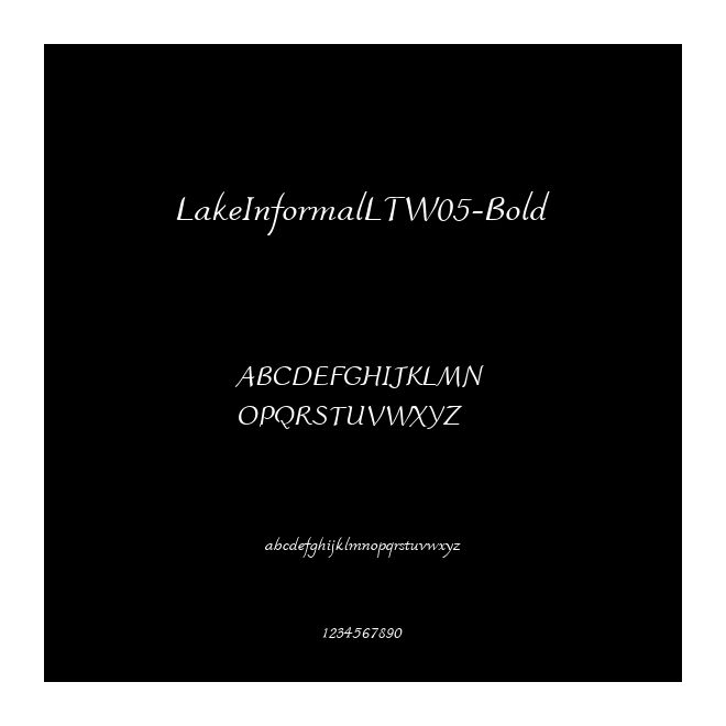 LakeInformalLTW05-Bold