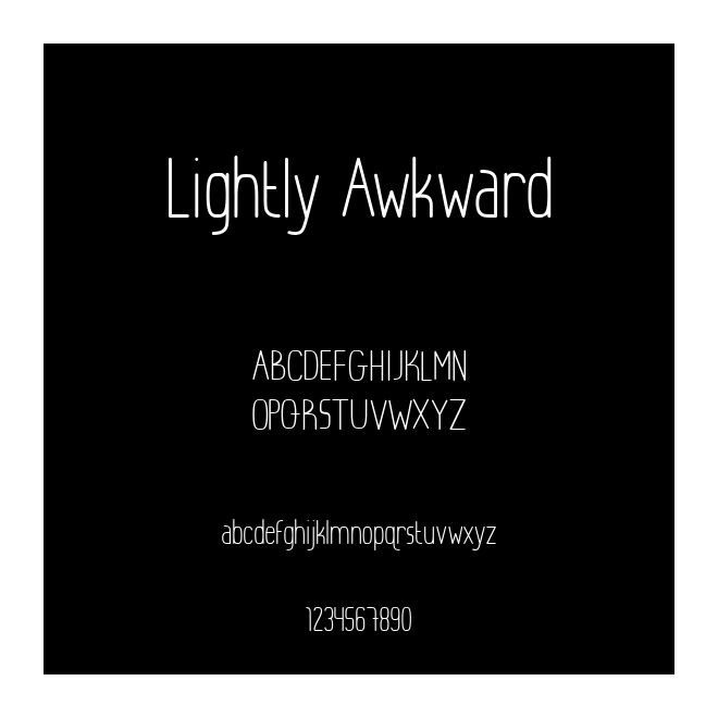 Lightly Awkward