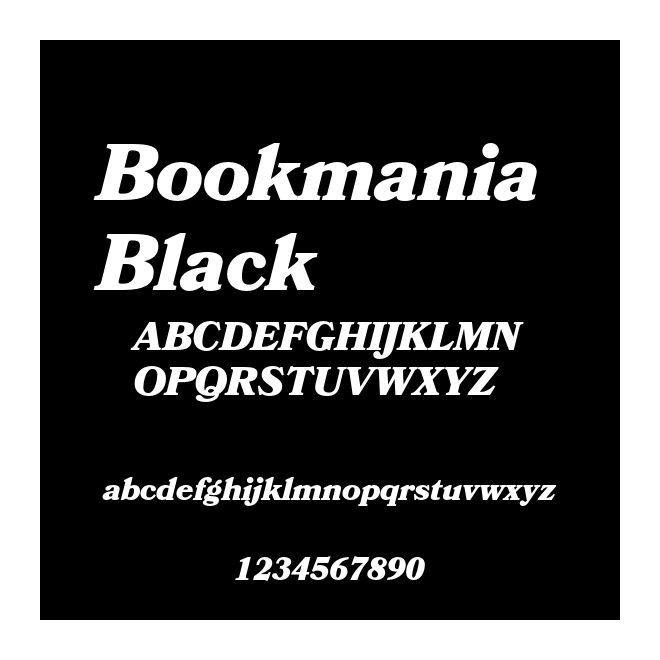 Bookmania Black